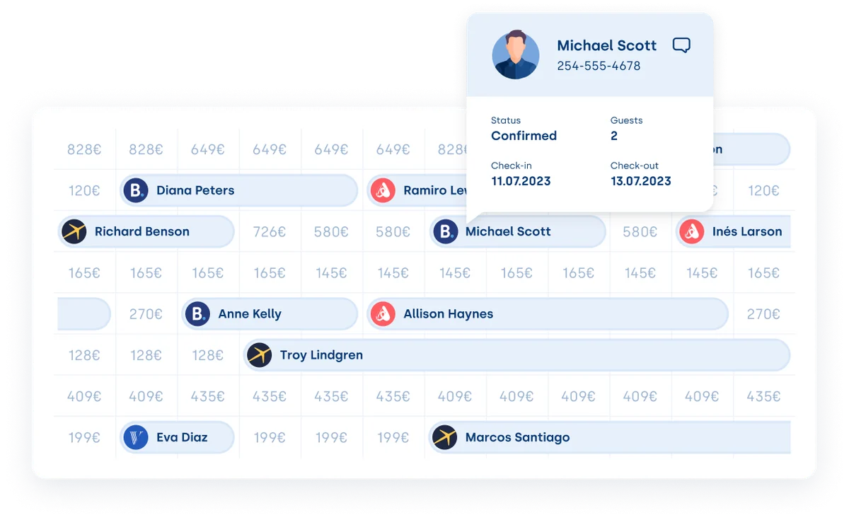 Hostify Multi-Calendar