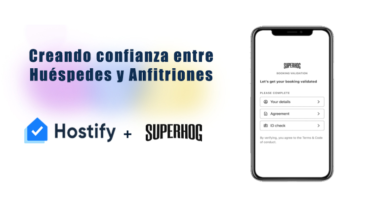 Protege todas tus Reservas con Hostify & Superhog