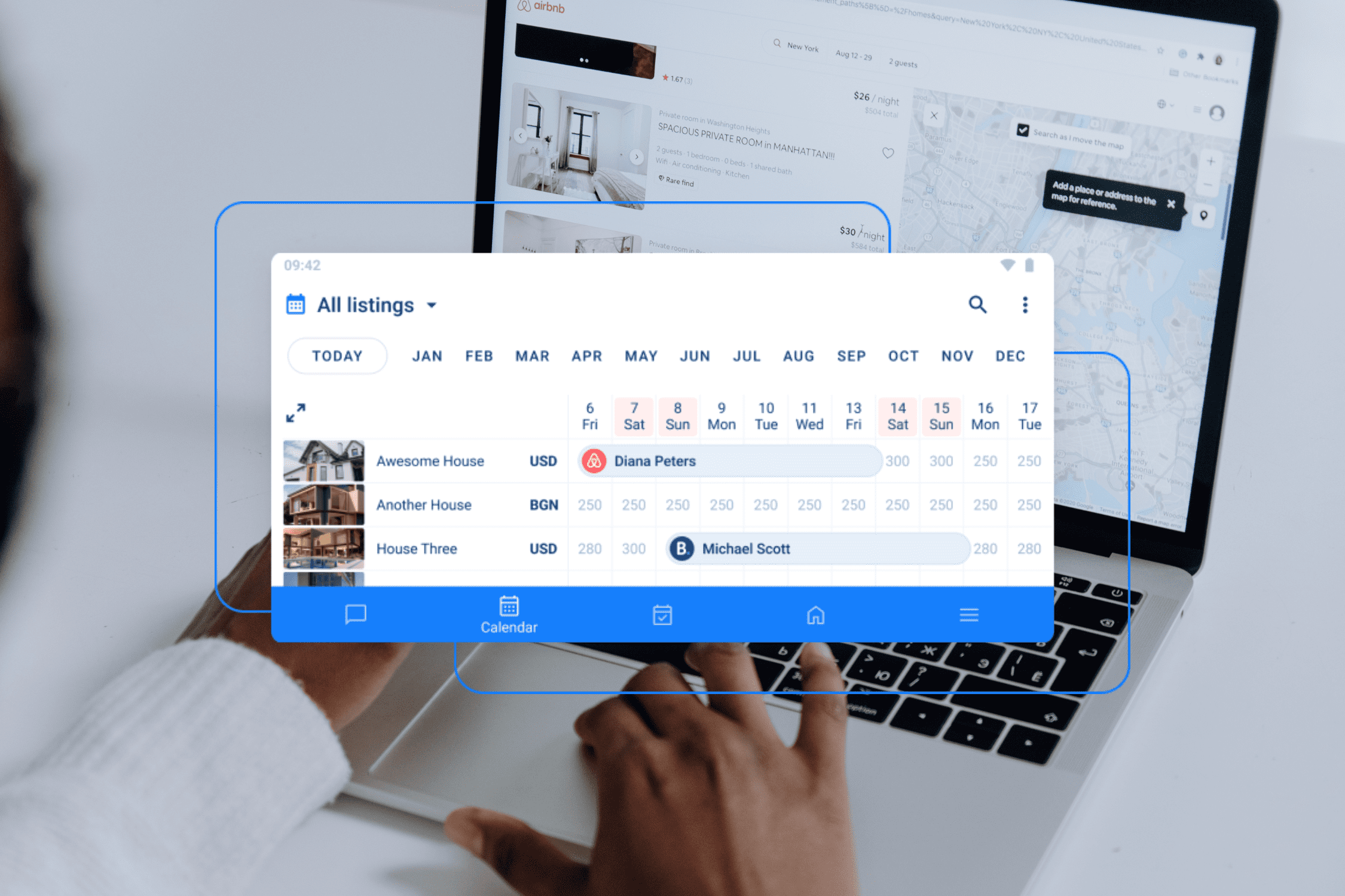 Sincronização do calendário do Airbnb. A chave para uma gestão eficiente do airbnb