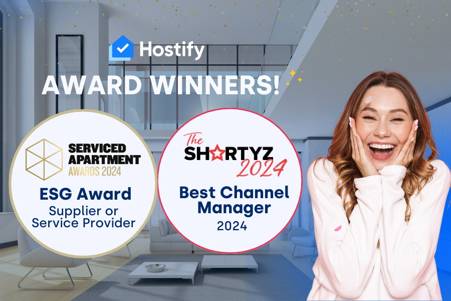 A Year of Success: Hostify has received the ESG Award at the Serviced Apartment Event