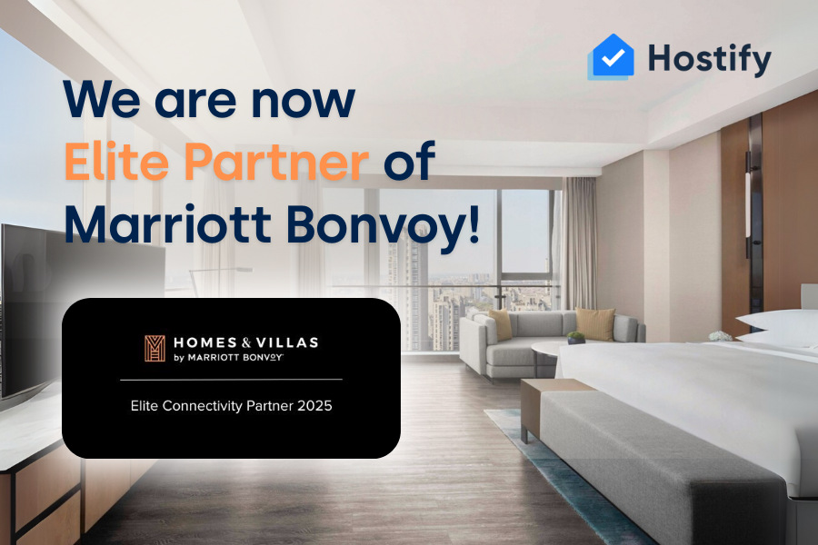 Hostify reconocido como Socio de Conectividad Elite de Marriott