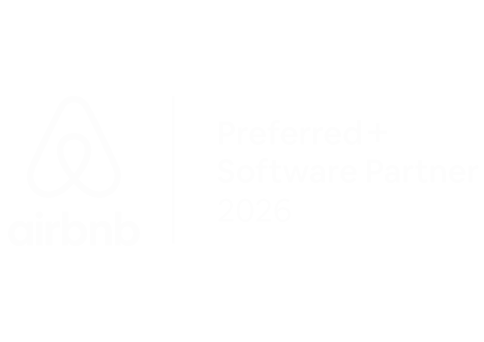 airbnb logo white
